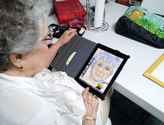 Bought My Grandma An Ipad. She's 84 And Never Had A Tablet, And Wanted It For 