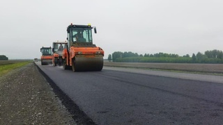Фото: ремонт дорог в Алтайском крае