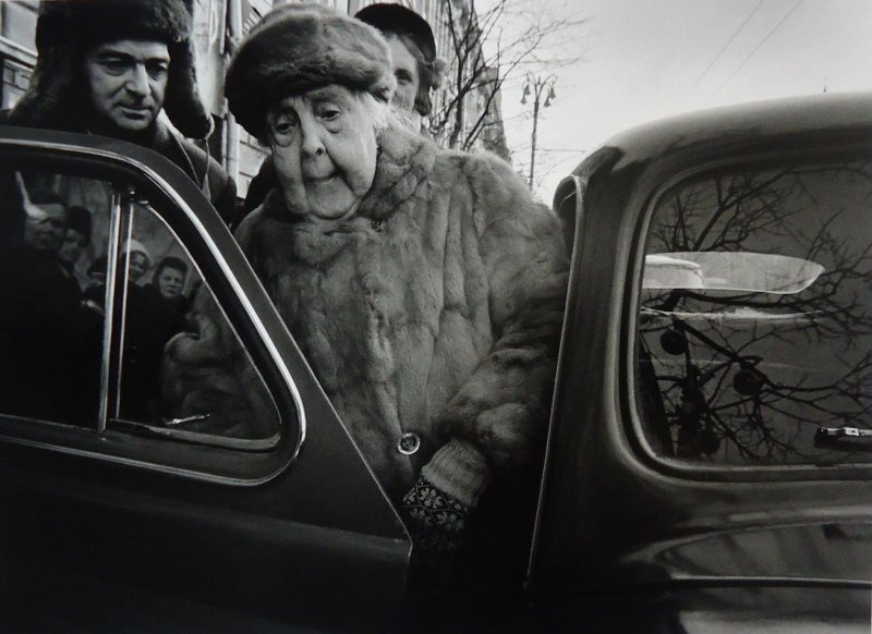 «Яблочкина – русская Сара Бернар». Уильям Кляйн, 1960 год, г. Москва, МАММ/МДФ. 