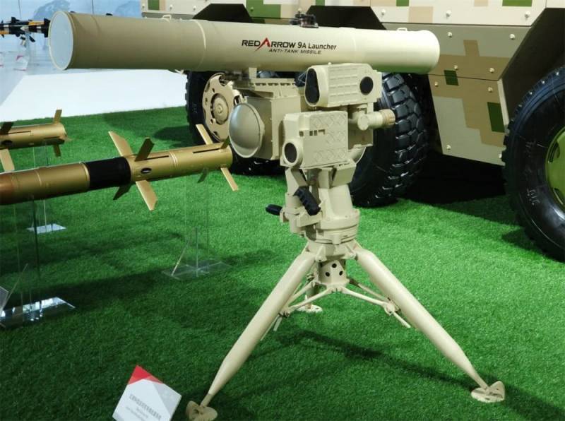 Китайские управляемые противотанковые ракеты, созданные на базе иностранных образцов Китайские управляемые противотанковые ракеты, созданные на базе иностранных образцов оружие