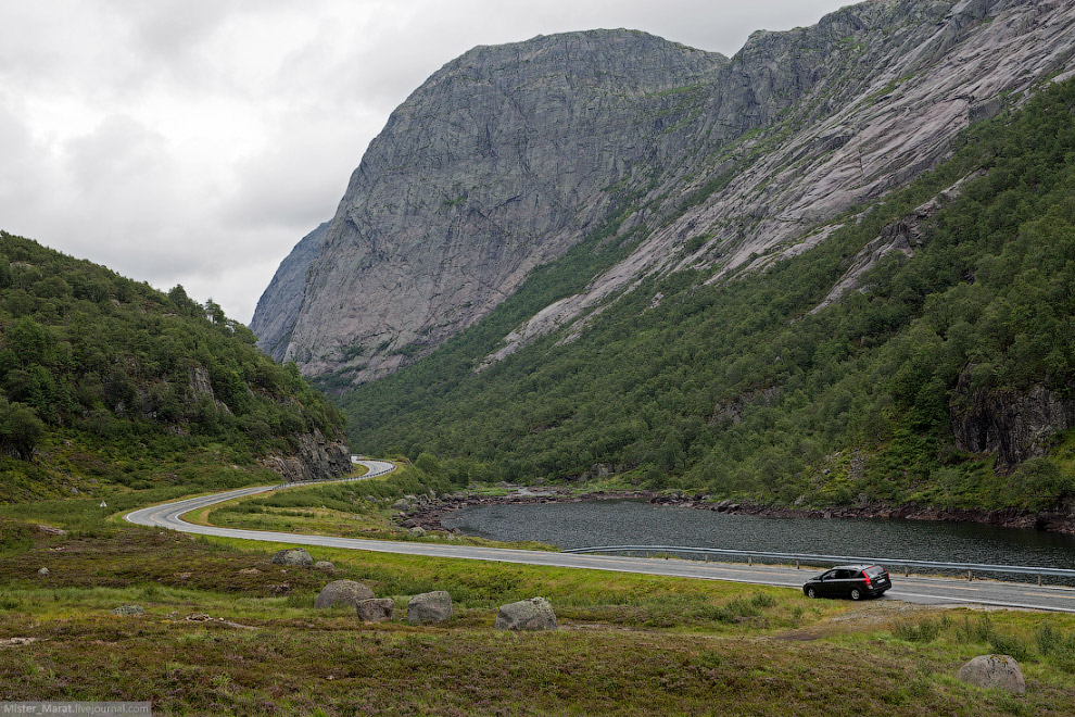 Приключения в горах Норвегии Путешествия,фото