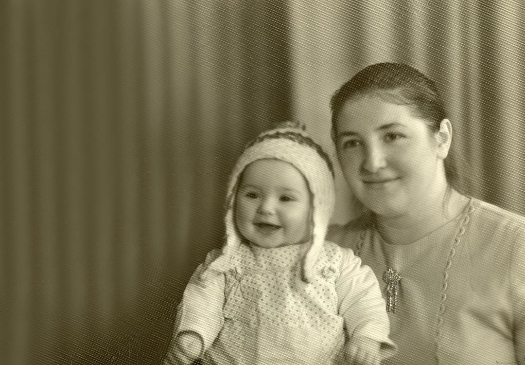 Оксана Марченко с мамой