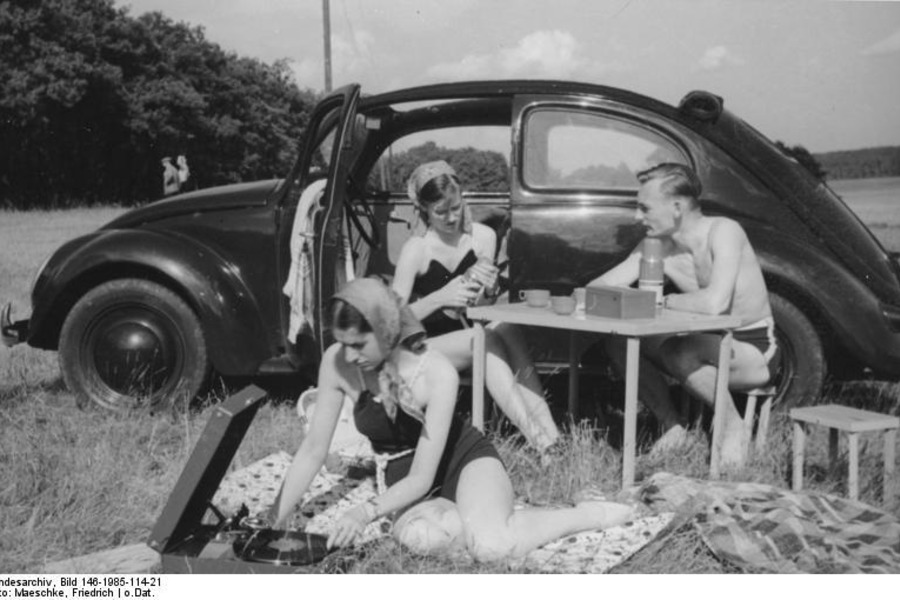Picknick mit Volkswagen