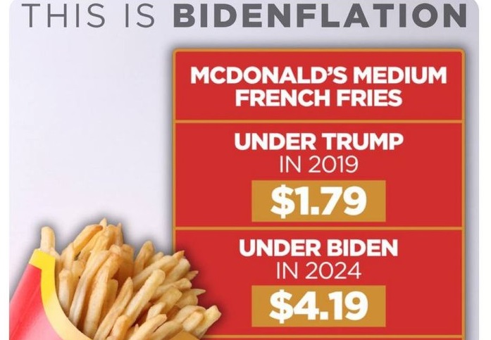 Трамп сообщил о значительном удорожании картошки-фри
