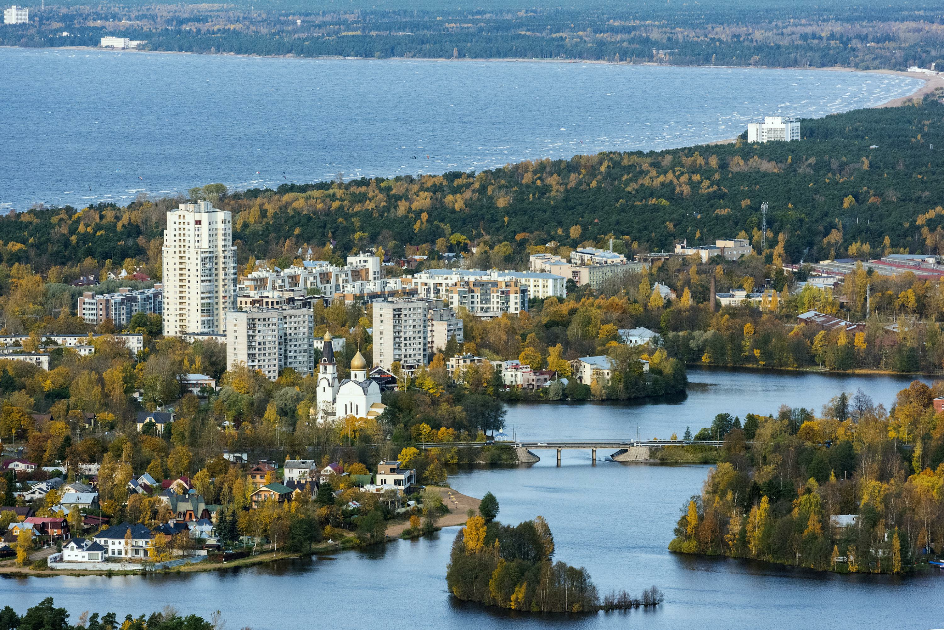 Курортный город санкт петербург