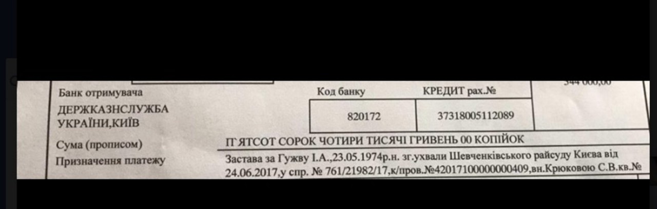 Главред «Страна.ua» Гужва вышел под залог — адвокат 
