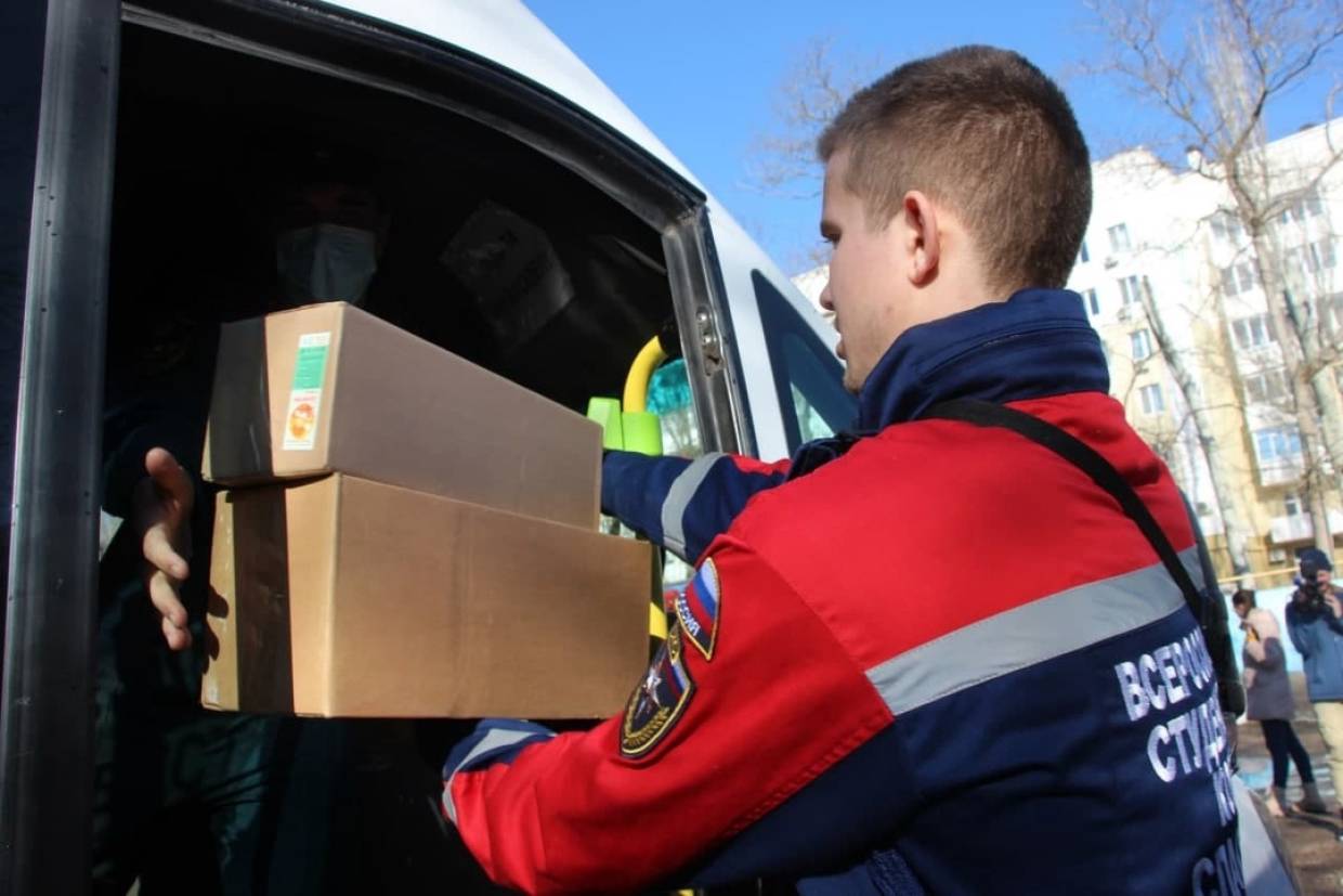 Власти Крыма отправили гуманитарную помощь для жителей села в Херсонской области