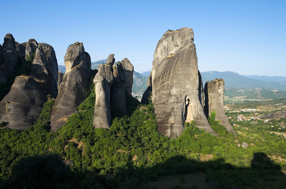 Метеора, Греция геология, история с географией, красота, скалы