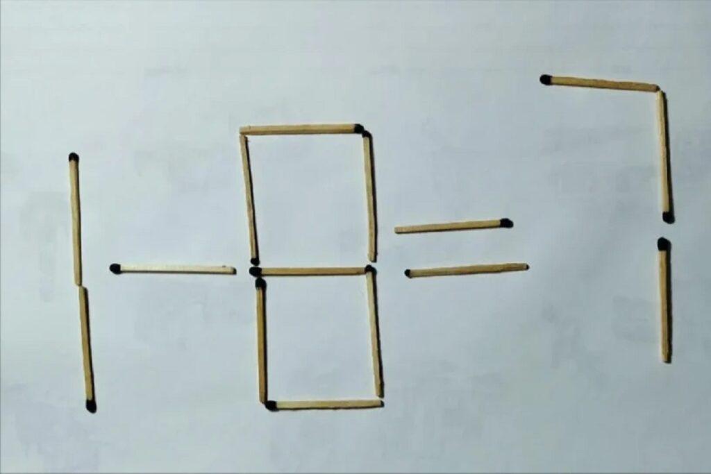 Головоломка для внимательных: решите задачу со спичками за 15 секунд