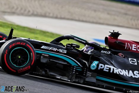 Lewis Hamilton, Mercedes, Istanbul Park, 2021