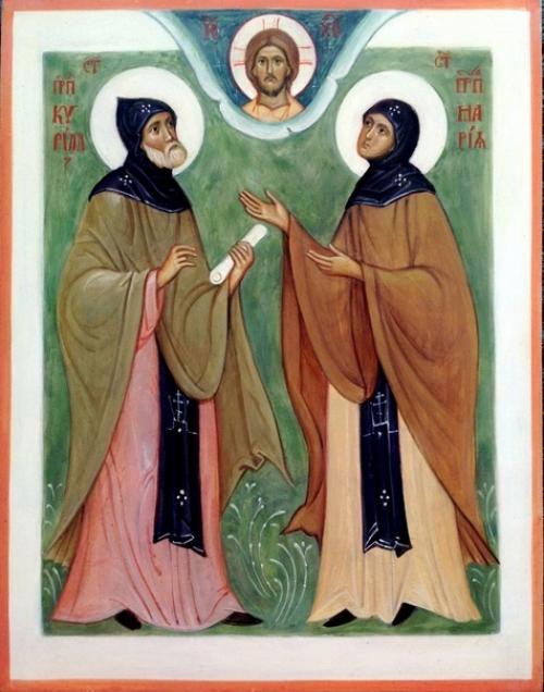31 января память преподобных Кирилла и Марии, родителей Сергия Радонежского.