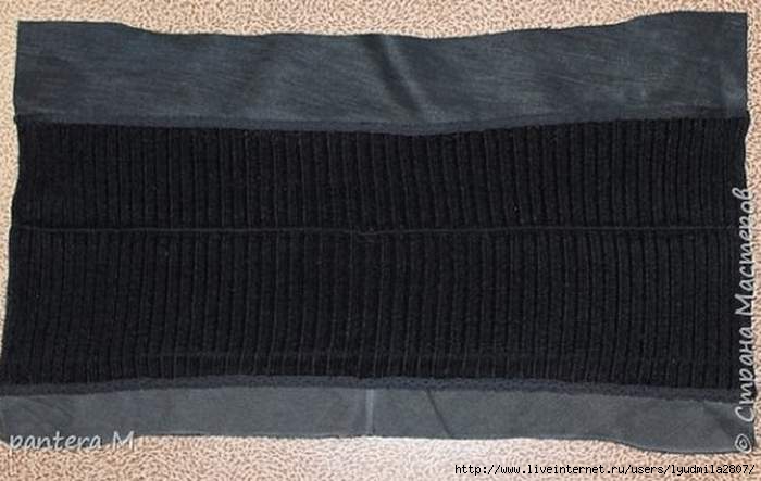 Куртка из двух джинсов и свитера Куртка из двух джинсов и свитера Одежда