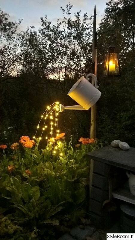 Outdoor Lighting This is such a cute idea!