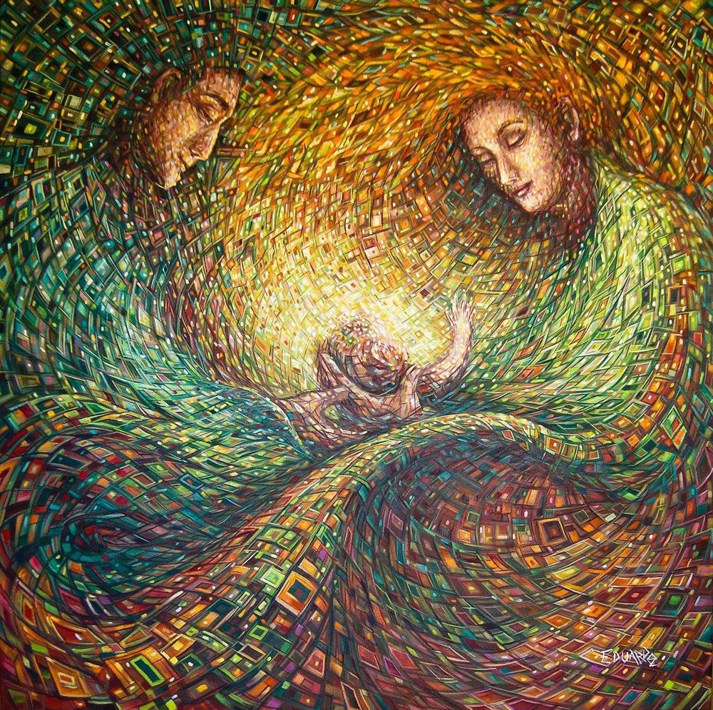 Живописная геометрия Eduardo Rodriguez Calzado Живописная геометрия Eduardo Rodriguez Calzado живопись