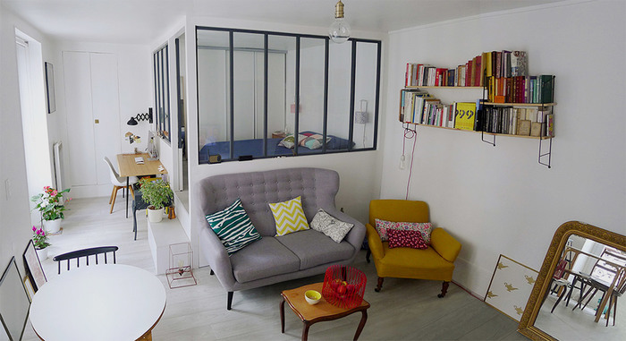 И снова о маленьких квартирах: 16 идей для вдохновения дизайн,идеи для дома,интерьер