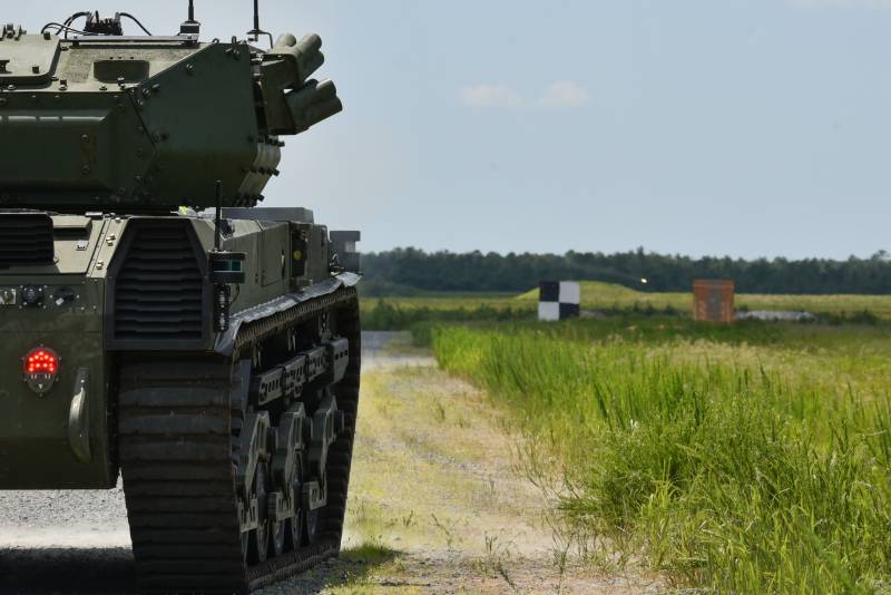 Большие планы на робототехнический комплекс RCV-M Большие планы на робототехнический комплекс RCV-M оружие