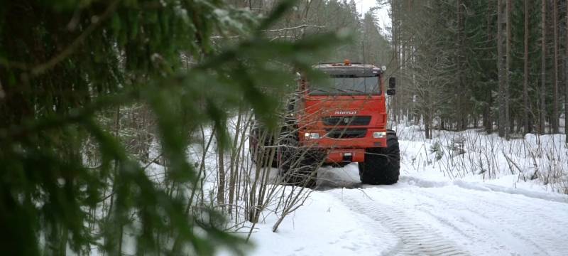 Пневмоходы для российской армии: ответ на арктические вызовы оружие