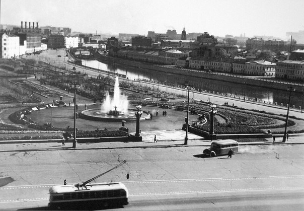 Болотная площадь,Москва ,1946—1952гг. интересно, история, фото