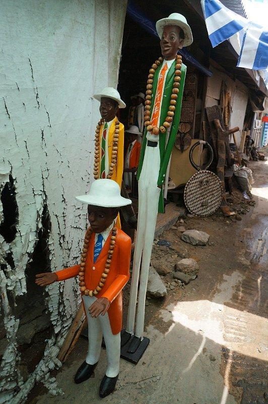 Аутентичный рынок в Нигерии 