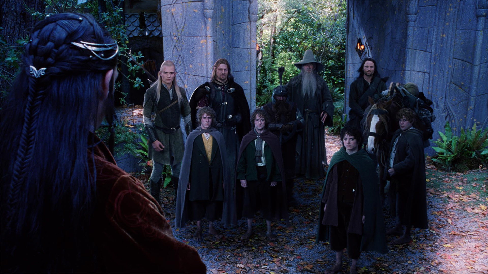 Кадр из фильма «Властелин колец: Братство кольца»