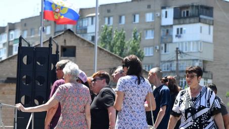 На освобождённых землях Украины надежда, радость и воодушевление