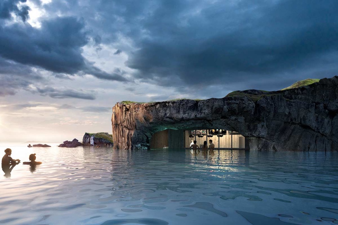 В Исландии на полуострове Карснес строят геотермальную лагуну с видом на океан гид,поездка,путешествия,страны,туризм