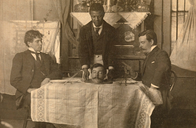 История фото: портрет без головы