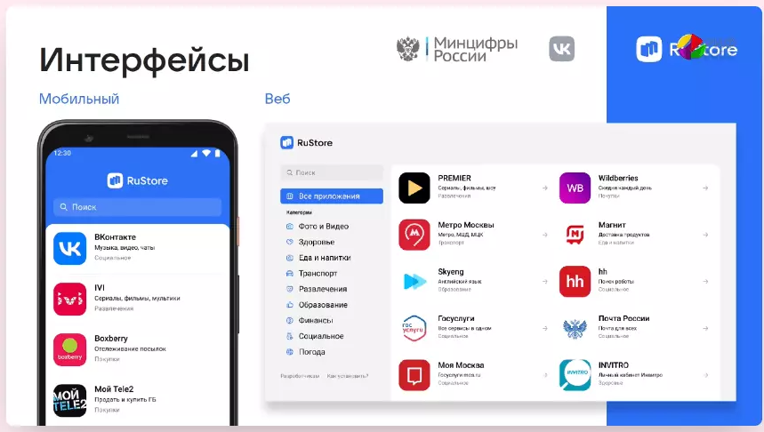 Российская «цифра» ушла в магазин: Минцифры и VK запускают отечественный маркетплейс приложений