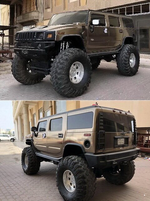 Ужасная подборка гадких Хаммеров авто