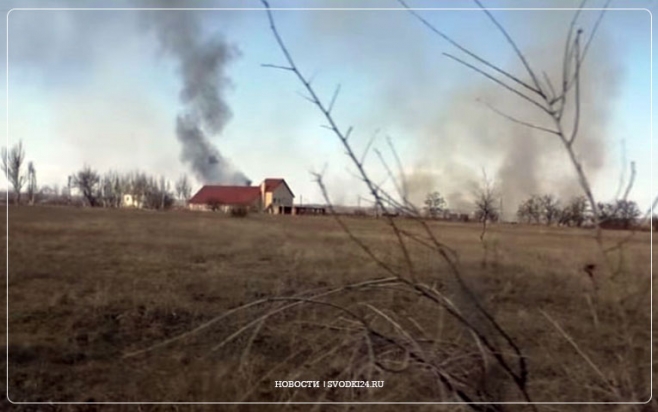 ЛНР: террористы ВСУ обстреливают поселок Фрунзе, ранен местный житель