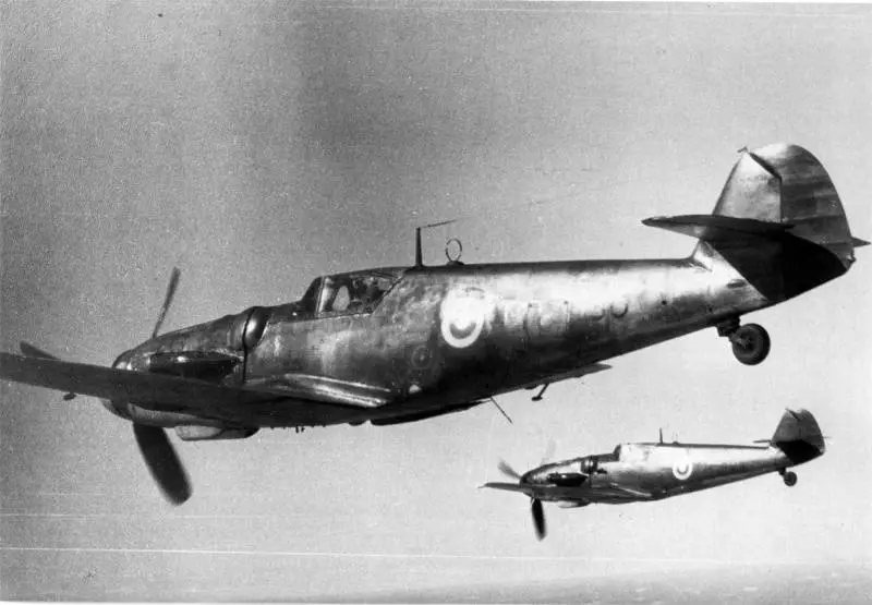 Послевоенное использование истребителей, созданных в нацистской Германии ввс