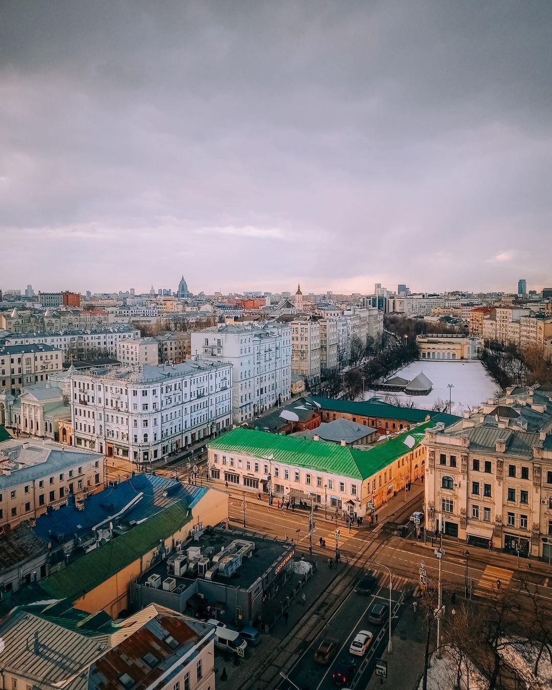 Москва на снимках Ильи Воробьёва, влюблённого в свой город Москва,Россия,тревел-фото