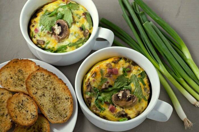 Омлет в микроволновке на скорую руку. \ Фото: zonacooks.com. Омлет в микроволновке на скорую руку. \ Фото: zonacooks.com.