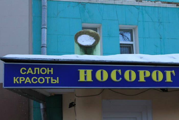 По мнению Novate.ru, это лучшее название для салона красоты. | Фото: ОчепяткИ.ру.