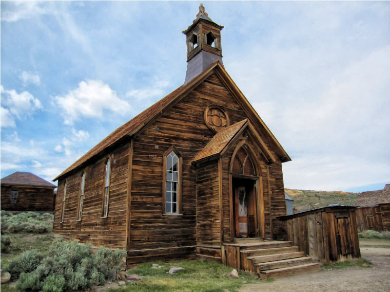 Bodie Ghost Town: напоминание о Золотой лихорадке