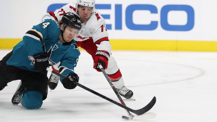 Две результативные передачи Барабанова помогли «Сан-Хосе» победить «Калгари»