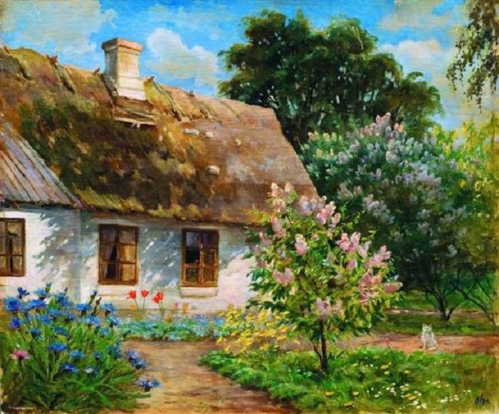 Акварель Ольги Александровны Романовой.