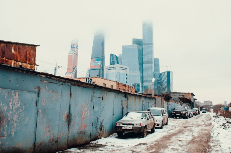 Старое и новое: городские контрасты на просторах бывшего СССР город, контраст, эстетика