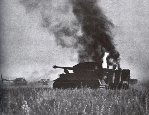 Трагический бой ИС-2 против 10 "тигров" в январе 1945.