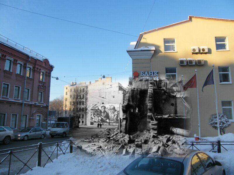 Ленинград 1942-2010 Петроградская сторона. Кронверкская улица 13 блокада, ленинград, победа