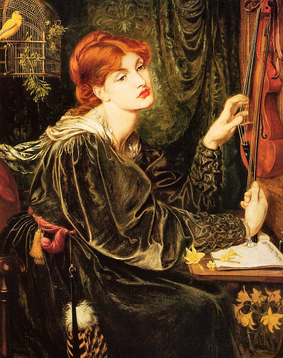 Rossetti, Dante Gabriel - Veronica Veronese (end. Данте Габриэль Россетти