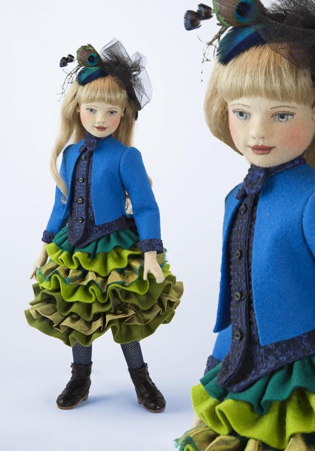 Чудесные куклы из фетра художника-кукольника Мэгги Иаконо Мэгги, куклы, кукол, Maggie, Dolls, Иаконо, настолько, новые, дюймов, дочерей, вместе, авторских, одеты, систему, имеет, теперь, время, могут, замечательные, фетра