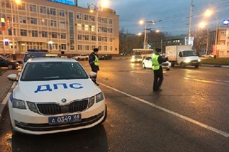 Тамбовские автоинспекторы задержали пьяного водителя 