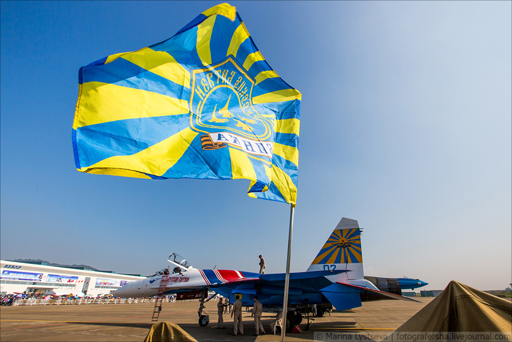 Русские витязи и Стрижи на China Airshow 2016