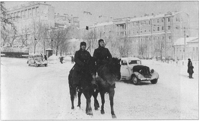 Конный патруль. 1941г. СССР, история, факты