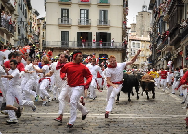 Running-of-the-Bulls-—-Pamplona-Spain