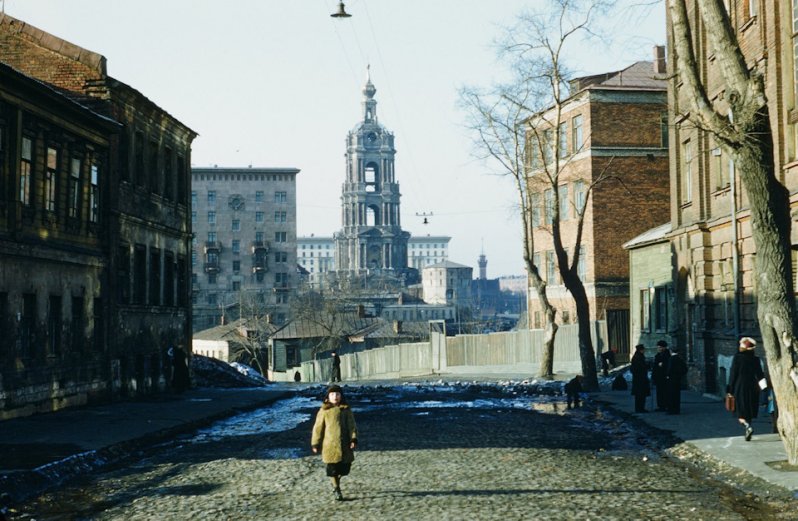 Дороги СССР 1950-х глазами американского шпиона СССР, ретро фото