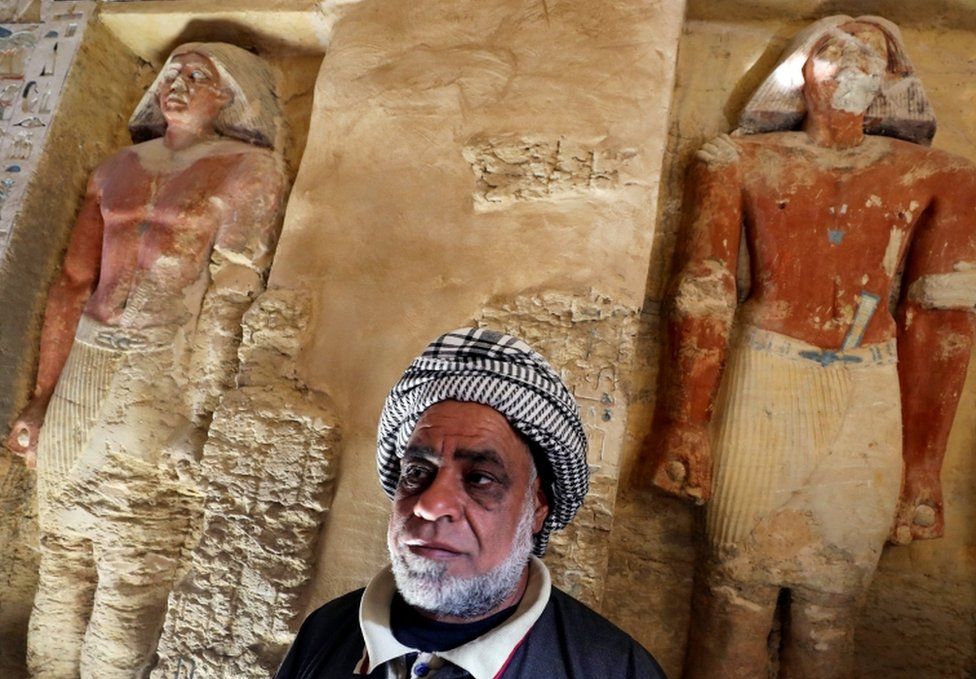 Гробницу жреца в Египте обнаружили