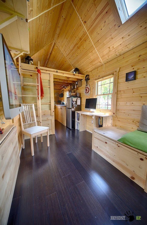 Эффективное обустройство маленького дома на колесах Эффективное обустройство маленького дома на колесах самоделкин