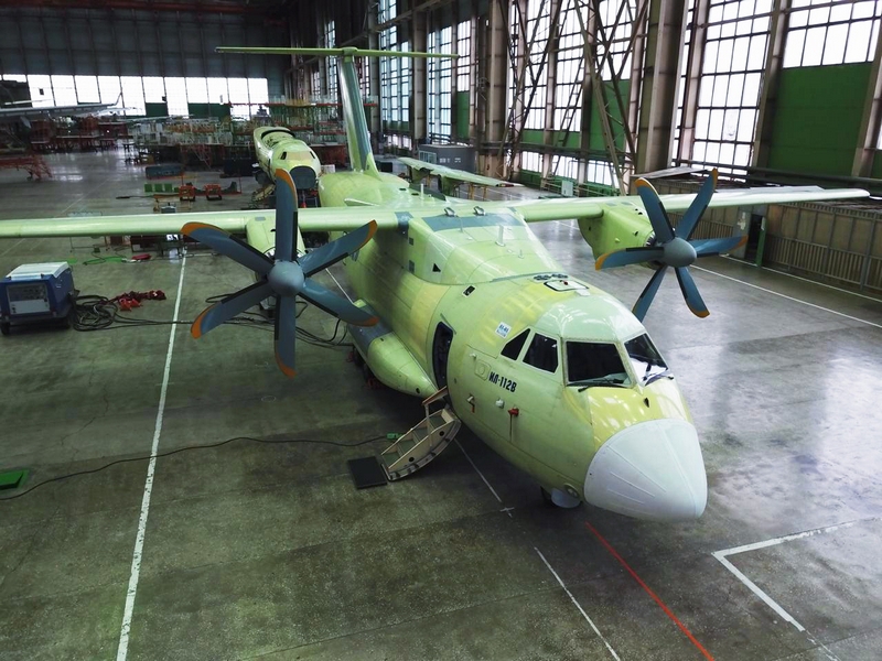 ВТОРОЙ ОПЫТНЫЙ ИЛ-112В СОБРАН В ЦАГИ ДЛЯ РЕСУРСНЫХ ИСПЫТАНИЙ…